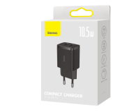 BASEUS Ładowarka sieciowa 2x USB-A 10.5W 2A CCXJ010201 - 1194203 - zdjęcie 3